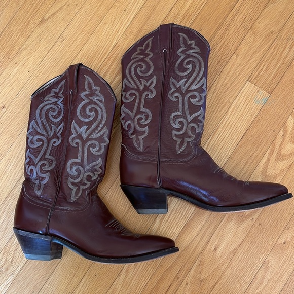 Women’s leather Justin Boots - Picture 2 of 7